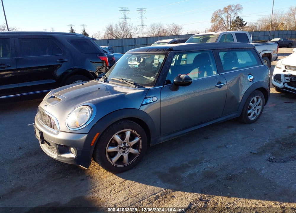 2010 MINI COOPER S CLUBMAN VIN: WMWMM3C53ATZ33256