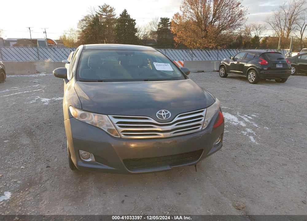 2012 TOYOTA VENZA LE VIN: 4T3BA3BB3CU033645