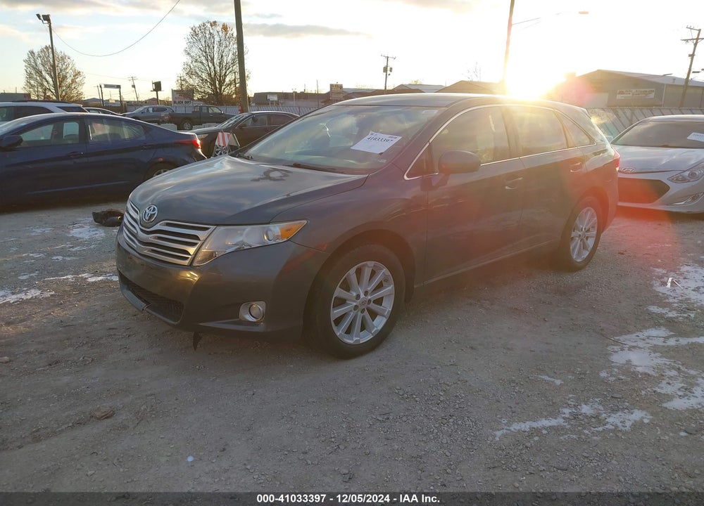 2012 TOYOTA VENZA LE VIN: 4T3BA3BB3CU033645