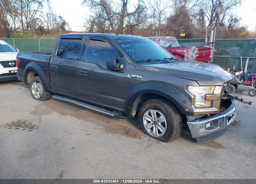 2016 FORD F-150 XLT VIN: 1FTEW1CF1GFA22493