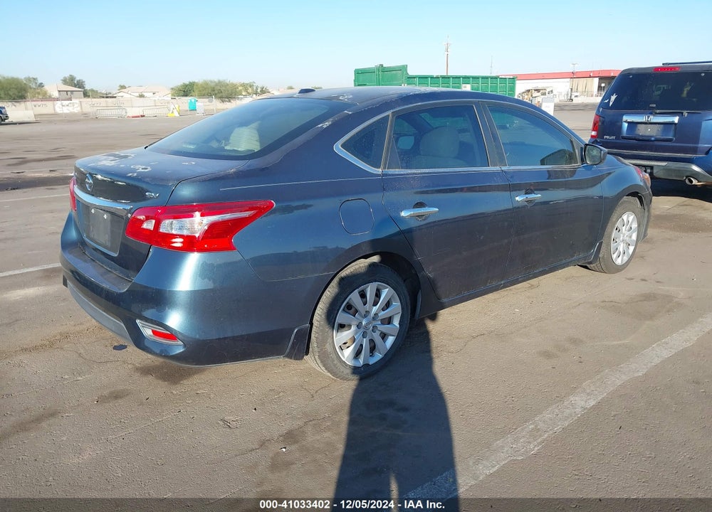 2016 NISSAN SENTRA SV VIN: 3N1AB7AP4GY222420