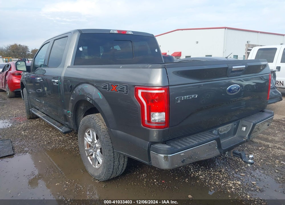 2016 FORD F-150 XLT VIN: 1FTEW1EG3GKD83740