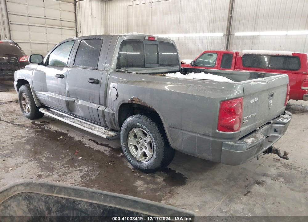 2007 DODGE DAKOTA SLT VIN: 1D7HE48K67S258870
