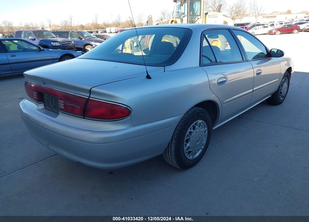 2003 BUICK CENTURY CUSTOM VIN: 2G4WS52J631193024