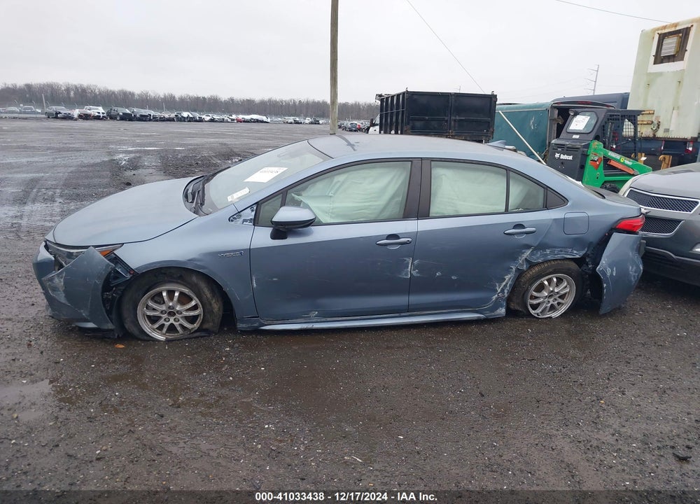 2021 TOYOTA COROLLA HYBRID LE VIN: JTDEAMDE7MJ014817