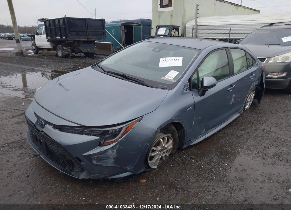 2021 TOYOTA COROLLA HYBRID LE VIN: JTDEAMDE7MJ014817