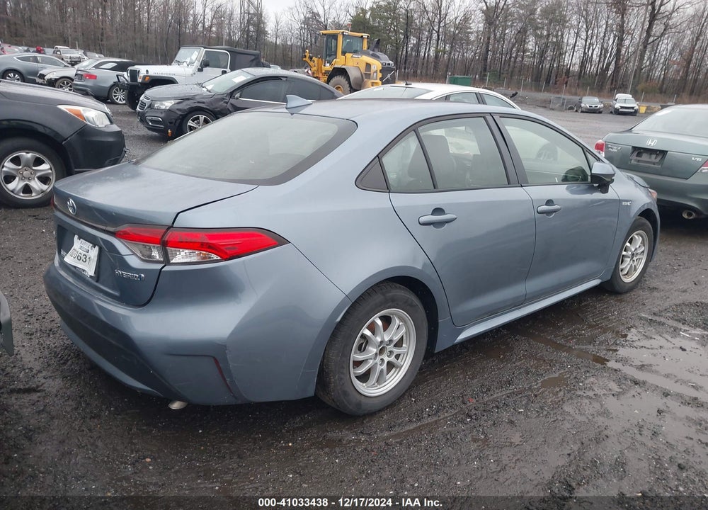 2021 TOYOTA COROLLA HYBRID LE VIN: JTDEAMDE7MJ014817