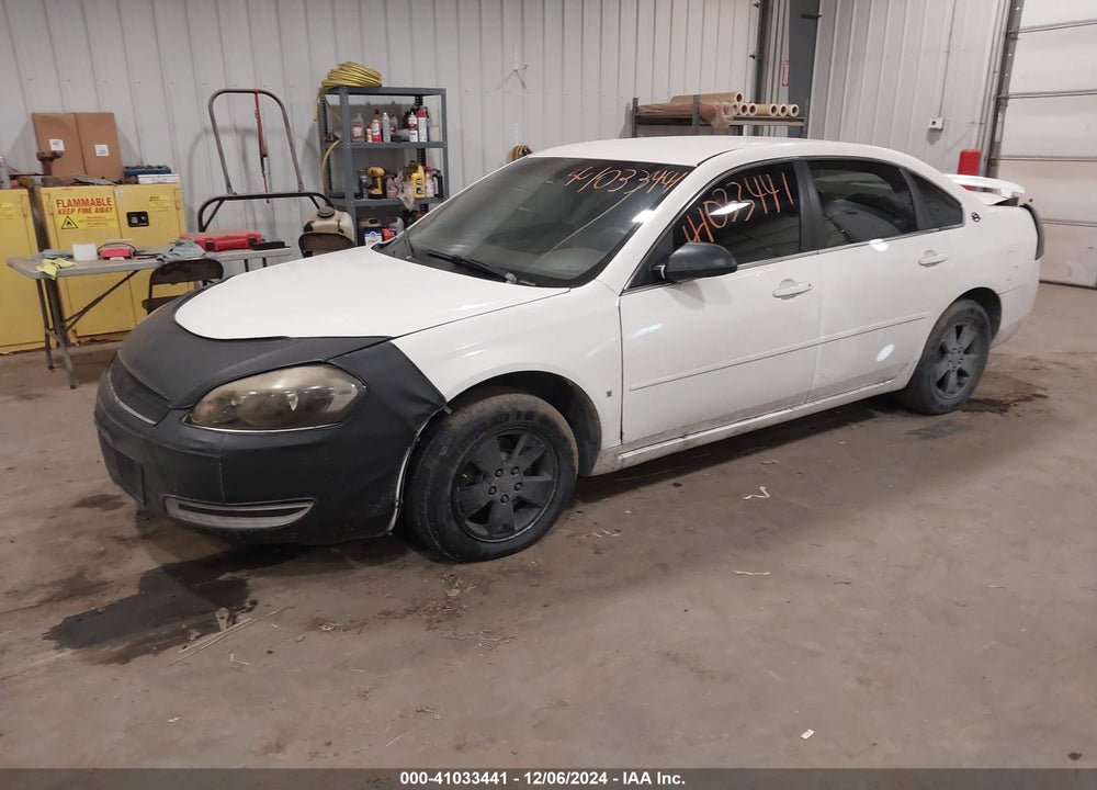 2008 CHEVROLET IMPALA LT VIN: 2G1WT58K481379114
