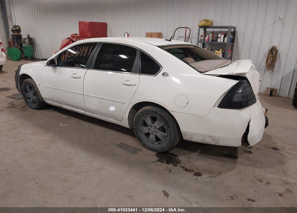 2008 CHEVROLET IMPALA LT VIN: 2G1WT58K481379114