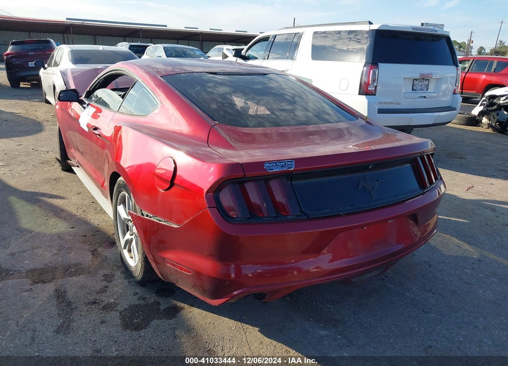 2015 FORD MUSTANG V6 VIN: 1FA6P8AM0F5378410