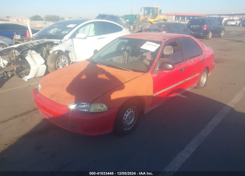 1993 HONDA CIVIC DX VIN: 1HGEG8646PL020709