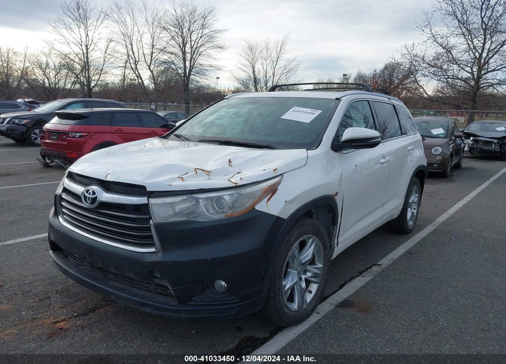 2015 TOYOTA HIGHLANDER LIMITED V6 VIN: 5TDDKRFH9FS080868