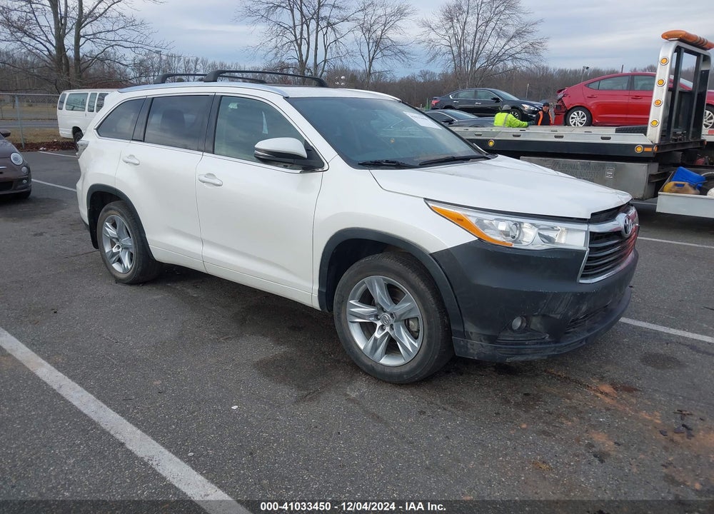 2015 TOYOTA HIGHLANDER LIMITED V6 VIN: 5TDDKRFH9FS080868