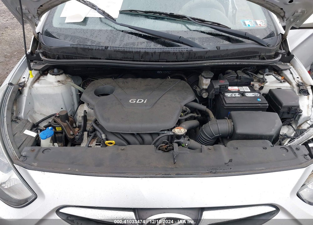 2013 HYUNDAI ACCENT GS VIN: KMHCT5AE8DU129027