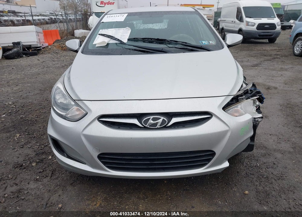 2013 HYUNDAI ACCENT GS VIN: KMHCT5AE8DU129027