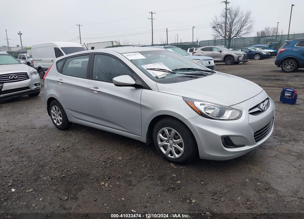 2013 HYUNDAI ACCENT GS VIN: KMHCT5AE8DU129027