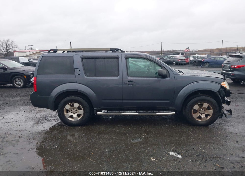 2011 NISSAN PATHFINDER S VIN: 5N1AR1NB2BC607105