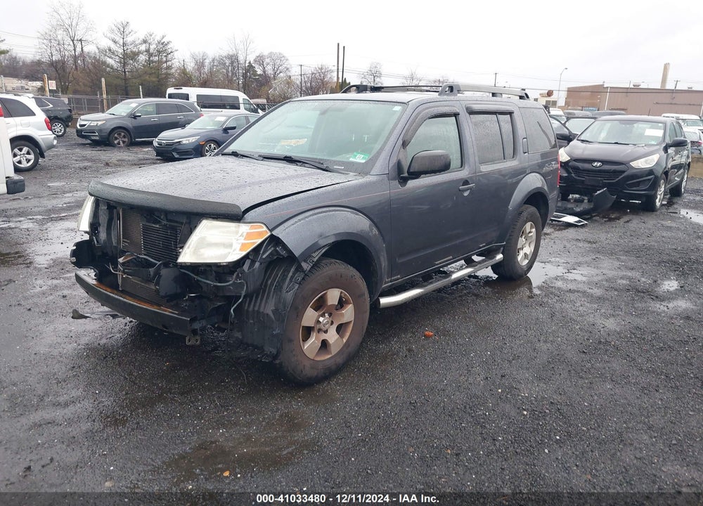 2011 NISSAN PATHFINDER S VIN: 5N1AR1NB2BC607105