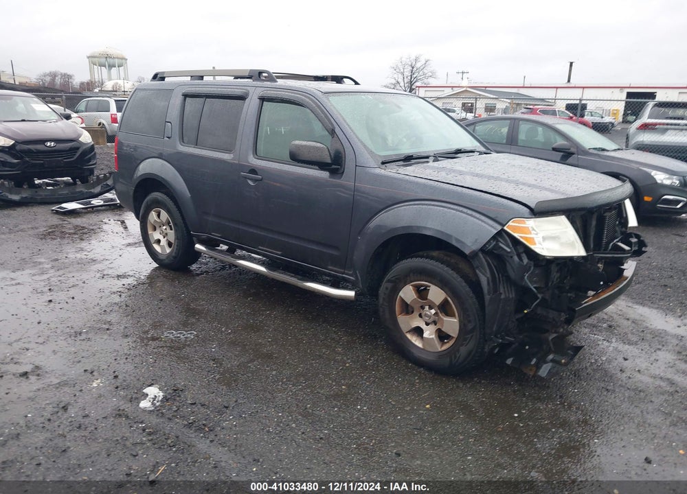 2011 NISSAN PATHFINDER S VIN: 5N1AR1NB2BC607105