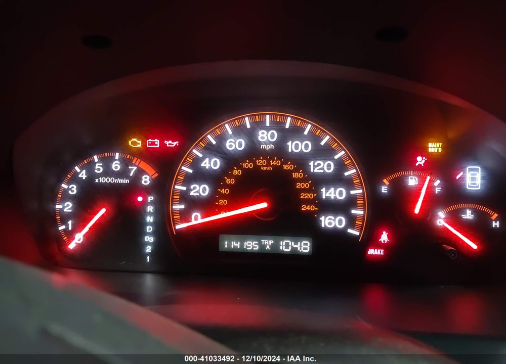 2003 HONDA ACCORD 3.0 LX VIN: 1HGCM82293A016082