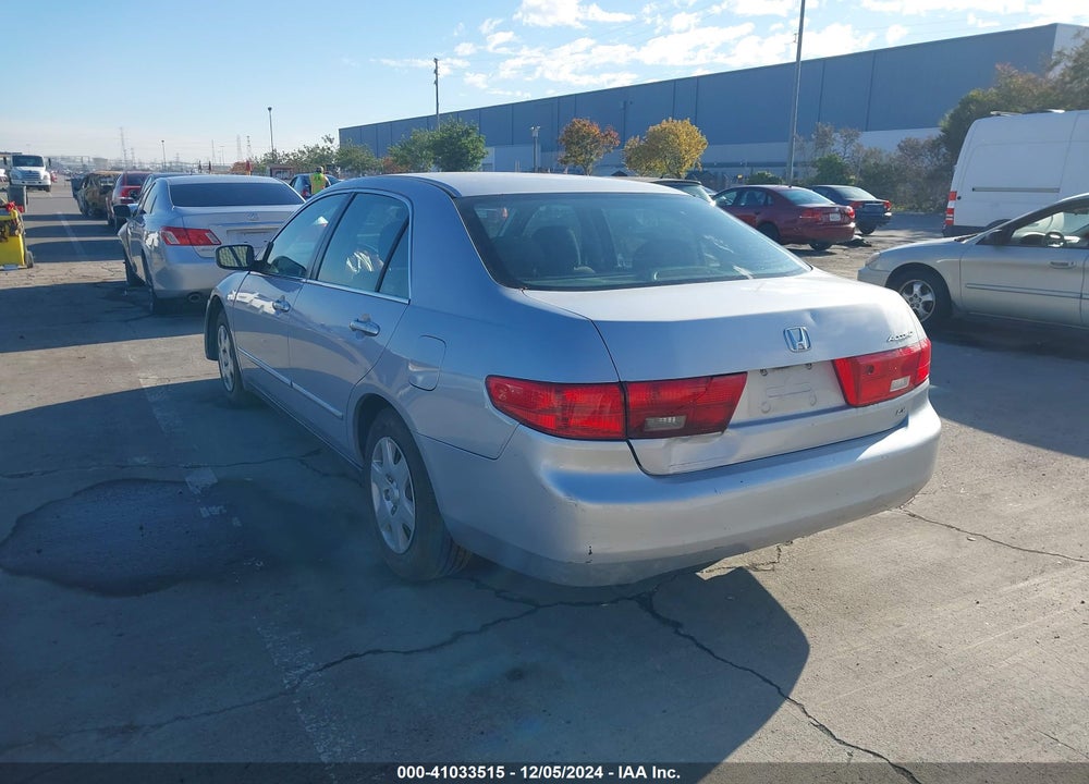2005 HONDA ACCORD 2.4 LX VIN: 1HGCM56435A026202