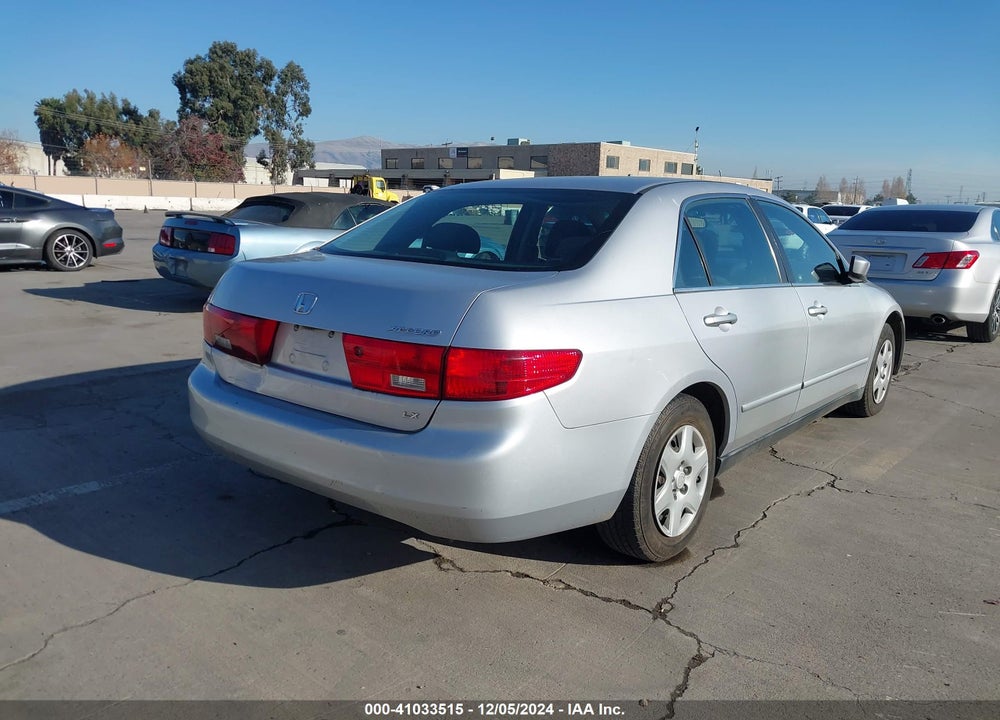 2005 HONDA ACCORD 2.4 LX VIN: 1HGCM56435A026202