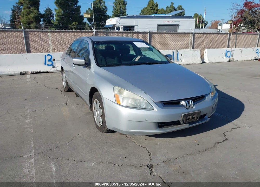 2005 HONDA ACCORD 2.4 LX VIN: 1HGCM56435A026202