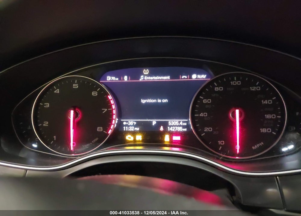 2012 AUDI A7 PREMIUM VIN: WAUSGAFC5CN004562