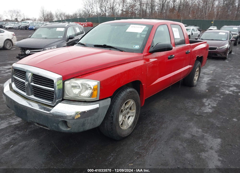 2005 DODGE DAKOTA QUAD SLT VIN: 1D7HW48N95S159349