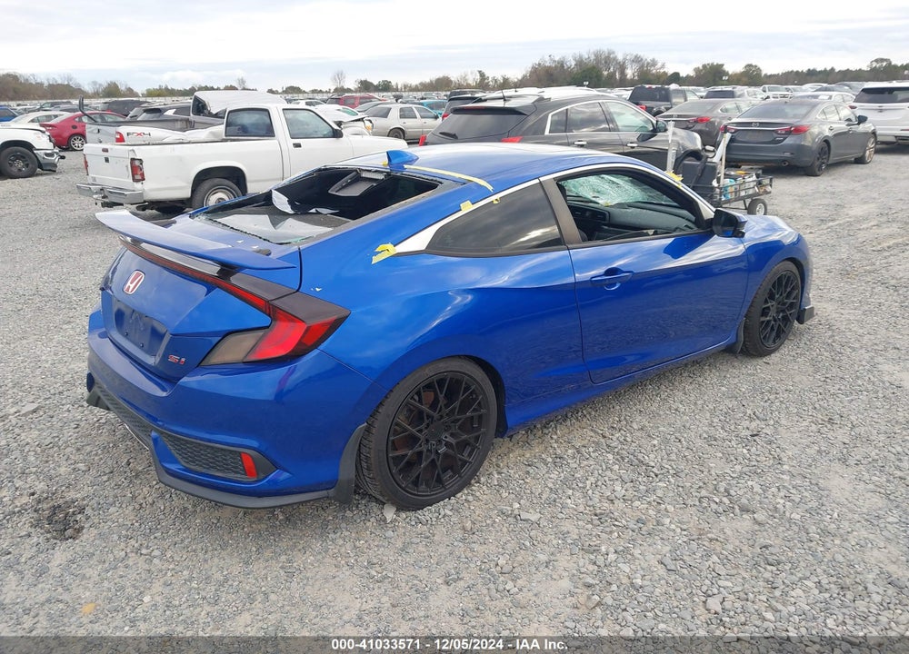 2018 HONDA CIVIC SI VIN: 2HGFC3A5XJH750064