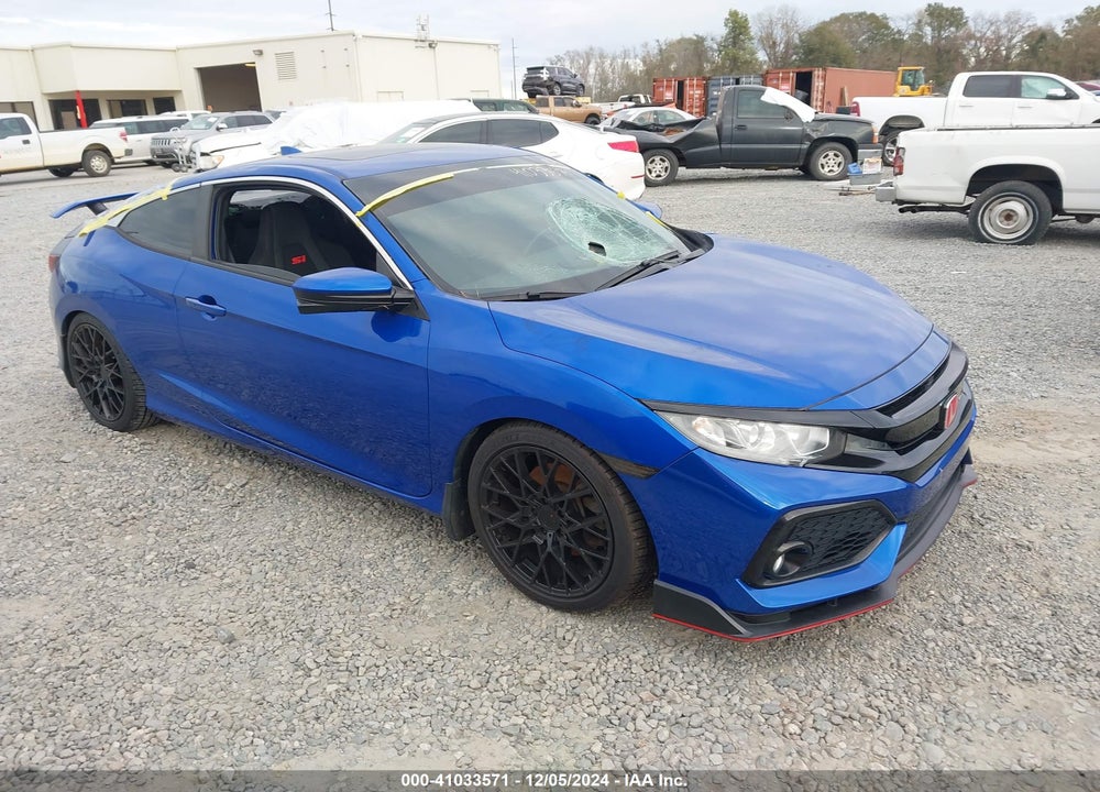 2018 HONDA CIVIC SI VIN: 2HGFC3A5XJH750064