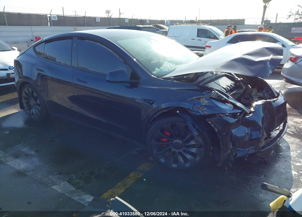 2024 TESLA MODEL Y PERFORMANCE DUAL MOTOR ALL-WHEEL DRIVE VIN: 7SAYGDEF3RF050069
