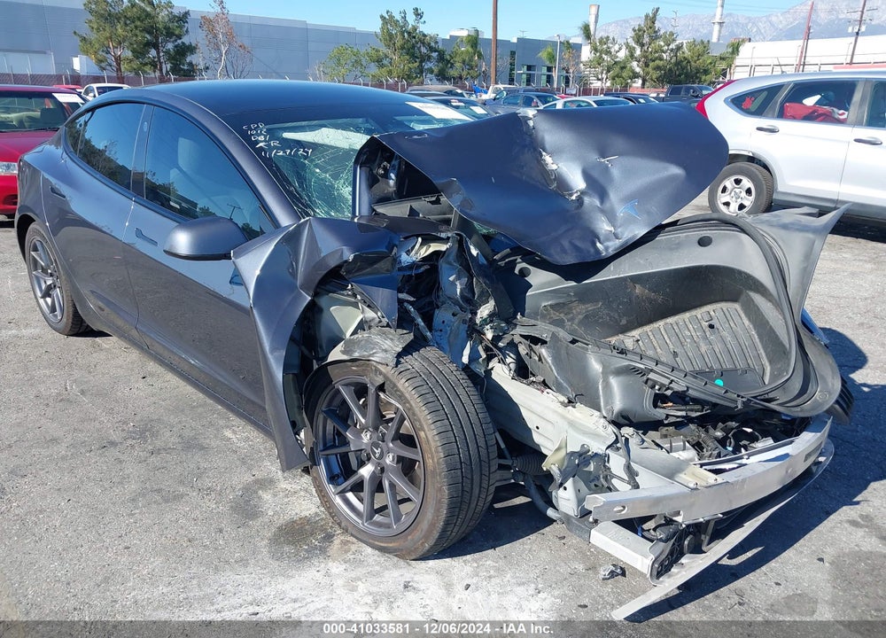 2021 TESLA MODEL 3 STANDARD RANGE PLUS REAR-WHEEL DRIVE VIN: 5YJ3E1EA5MF069070