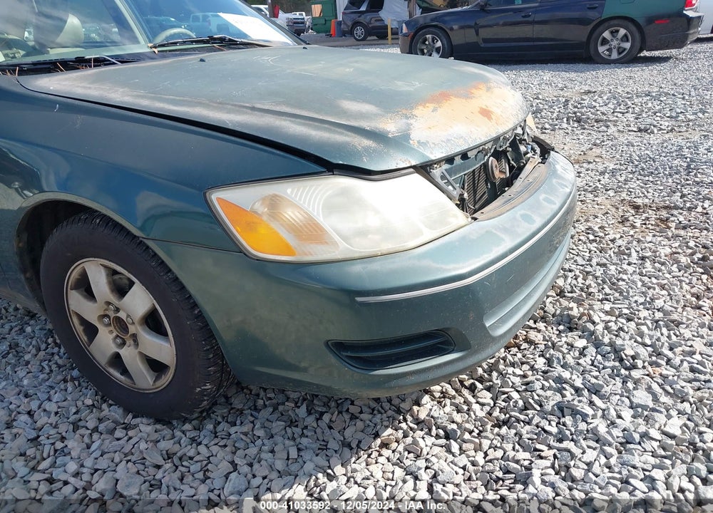 2002 TOYOTA AVALON XL VIN: 4T1BF28B62U224678
