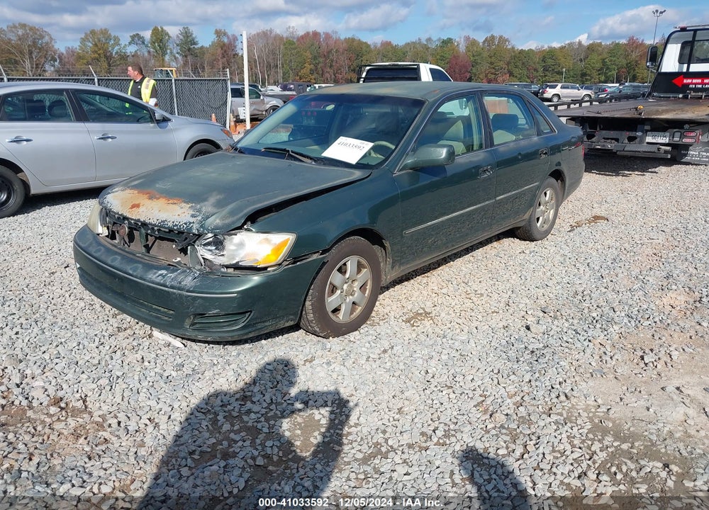 2002 TOYOTA AVALON XL VIN: 4T1BF28B62U224678
