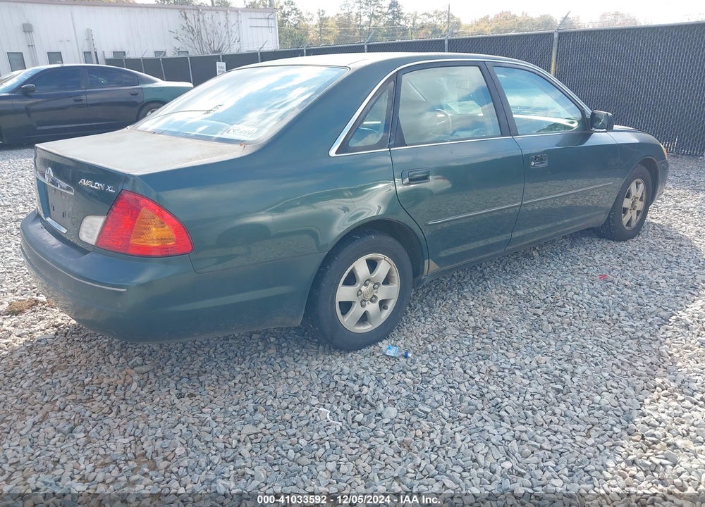 2002 TOYOTA AVALON XL VIN: 4T1BF28B62U224678