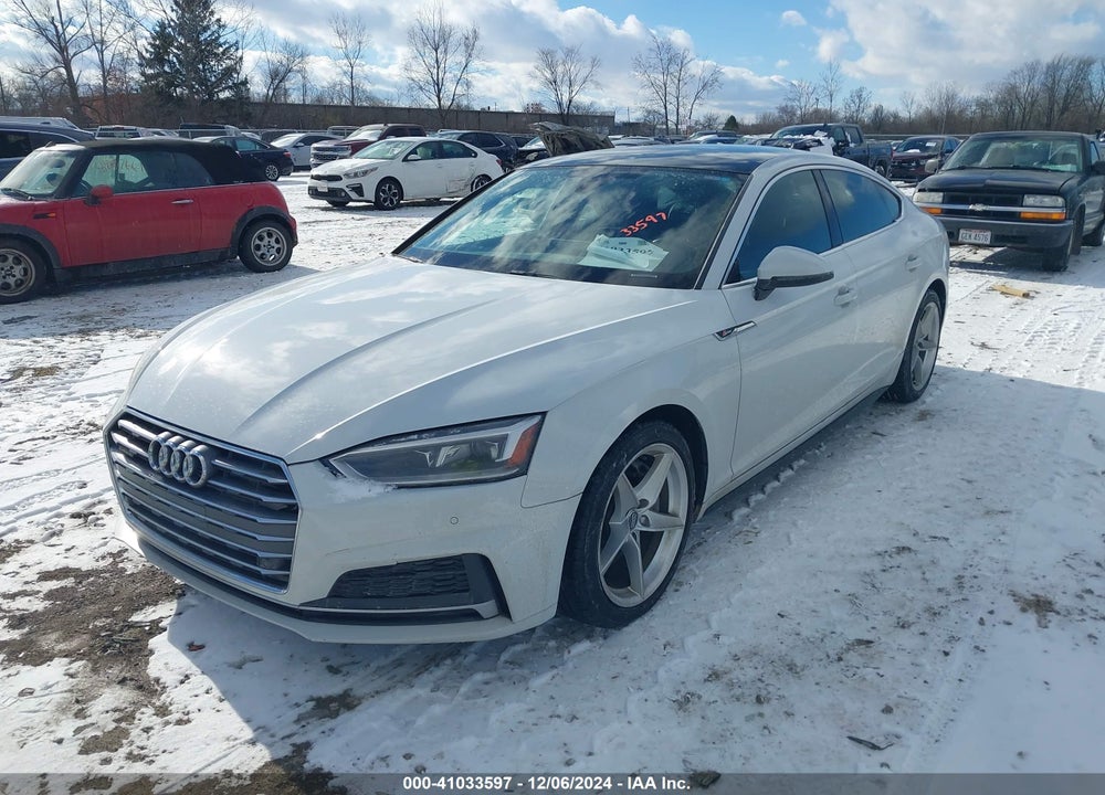 2018 AUDI A5 2.0T PREMIUM VIN: WAUENCF5XJA011981
