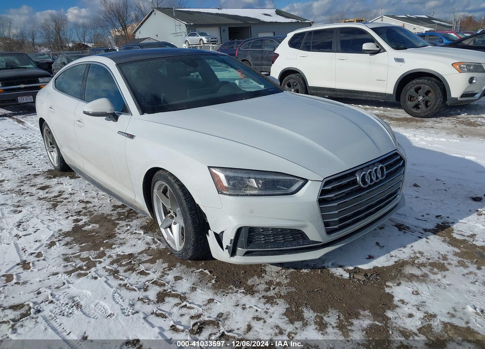2018 AUDI A5 2.0T PREMIUM VIN: WAUENCF5XJA011981