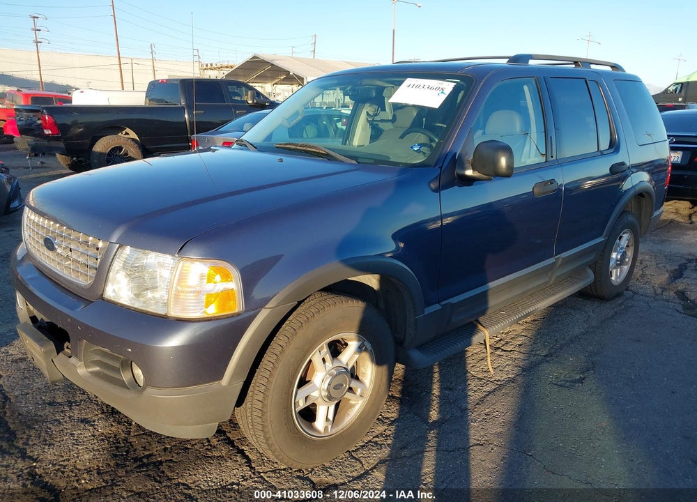 2003 FORD EXPLORER NBX/XLT VIN: 1FMZU63WX3ZB52622