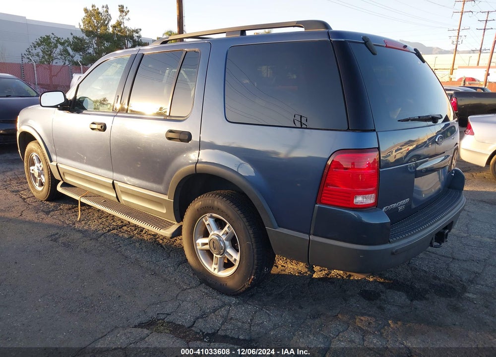2003 FORD EXPLORER NBX/XLT VIN: 1FMZU63WX3ZB52622
