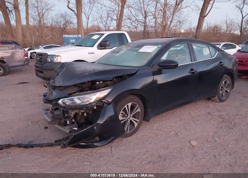2021 NISSAN SENTRA VIN: 3N1AB8CV6MY203140