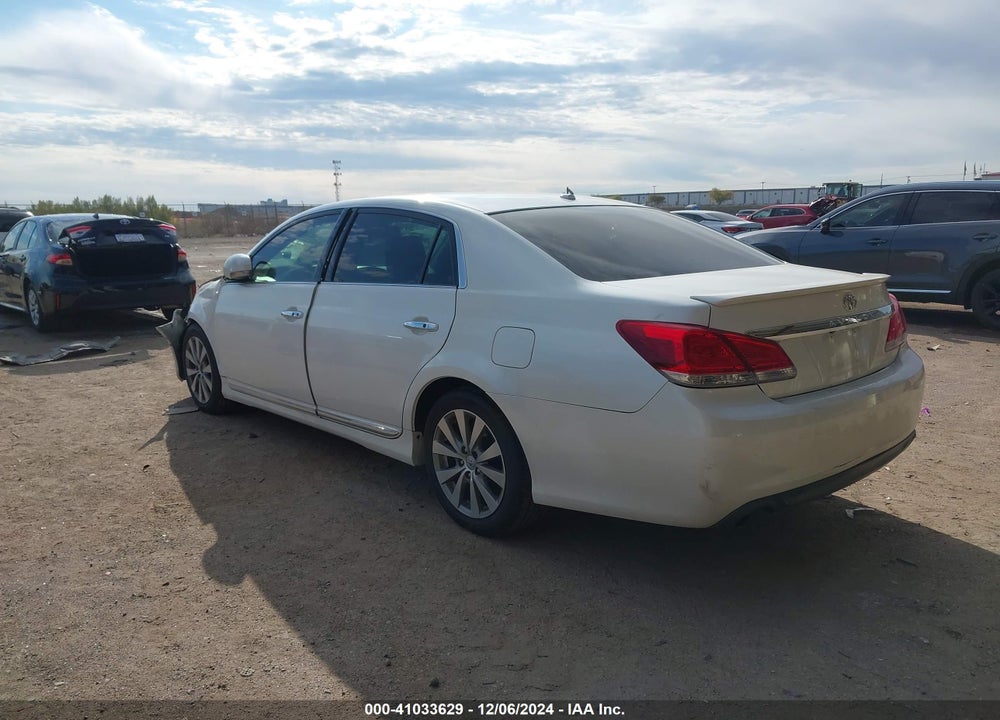 2011 TOYOTA AVALON LIMITED VIN: 4T1BK3DB8BU404137