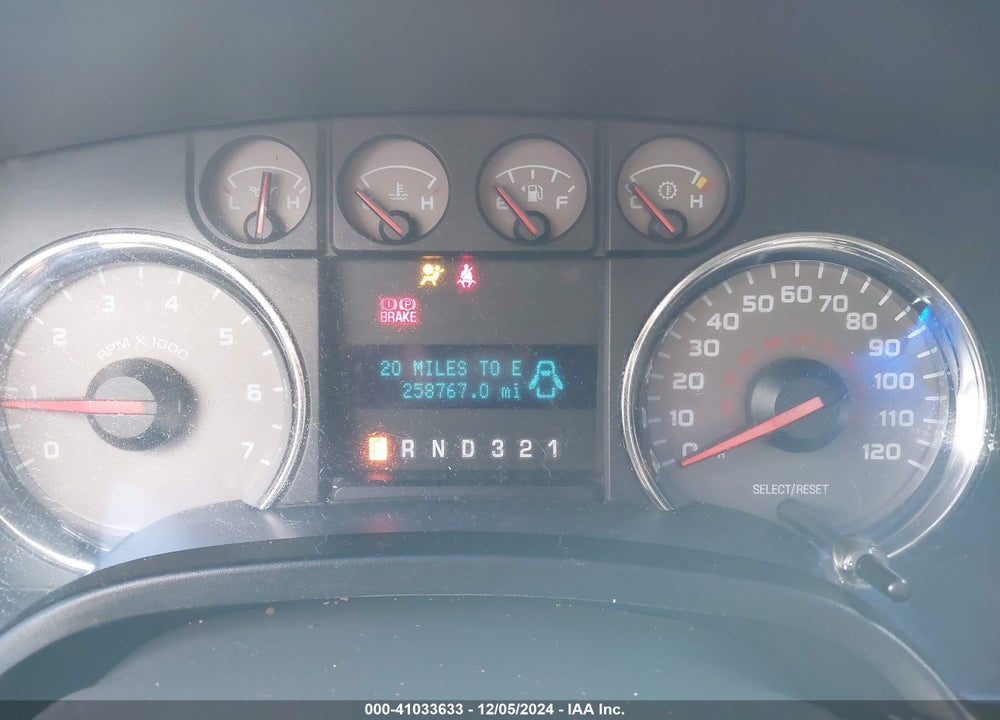2010 FORD F-150 VIN: 1FTFW1EV5AFA04840