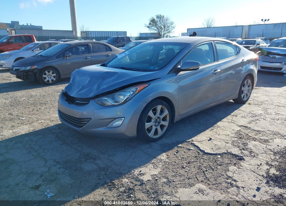 2012 HYUNDAI ELANTRA LIMITED (ULSAN PLANT) VIN: KMHDH4AEXCU198008