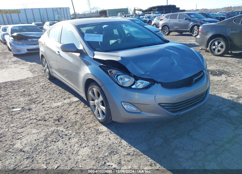 2012 HYUNDAI ELANTRA LIMITED (ULSAN PLANT) VIN: KMHDH4AEXCU198008