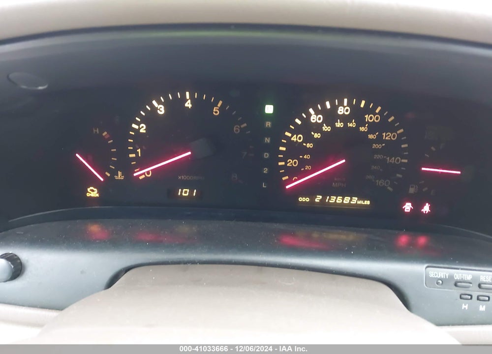 1995 LEXUS SC 400 VIN: JT8UZ30C8S0045644