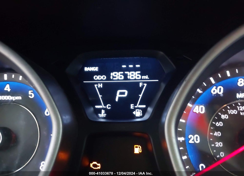 2012 HYUNDAI ELANTRA LIMITED (ULSAN PLANT) VIN: KMHDH4AE1CU221059