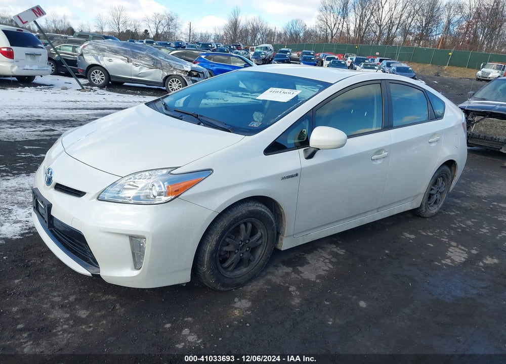 2012 TOYOTA PRIUS TWO VIN: JTDKN3DU9C5408612