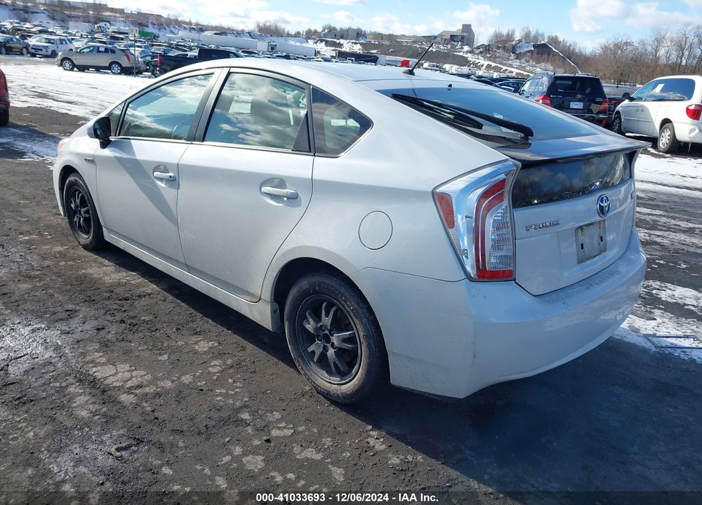 2012 TOYOTA PRIUS TWO VIN: JTDKN3DU9C5408612