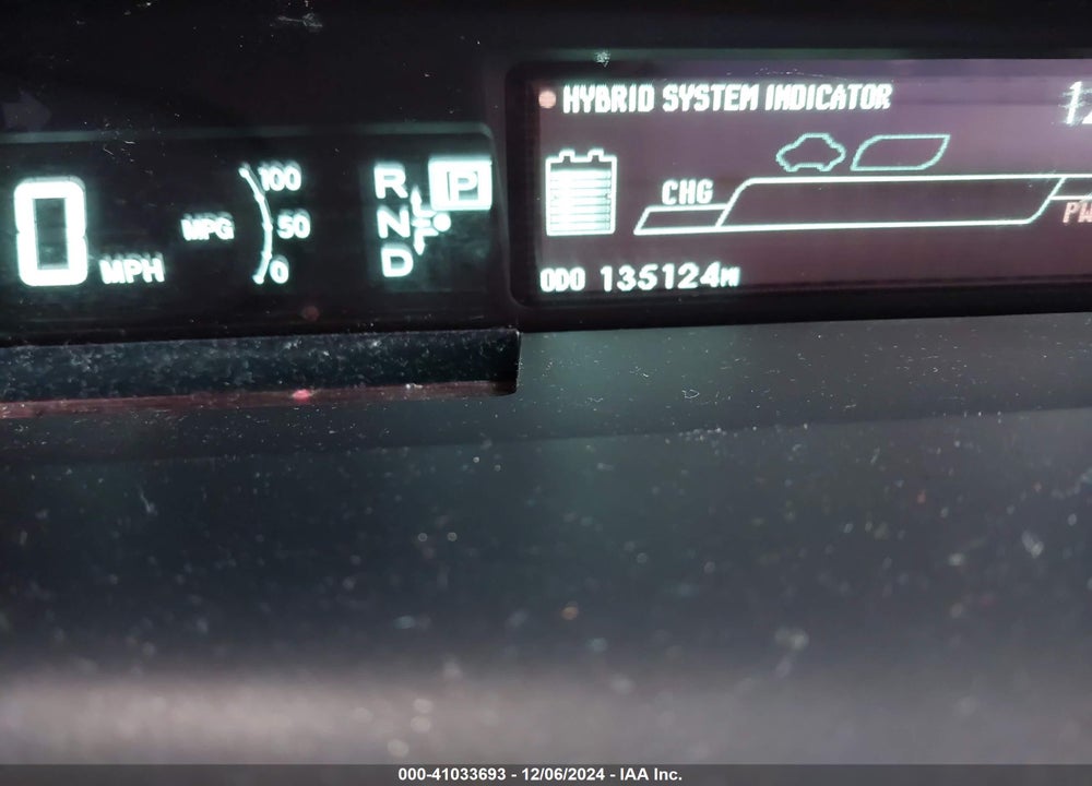 2012 TOYOTA PRIUS TWO VIN: JTDKN3DU9C5408612